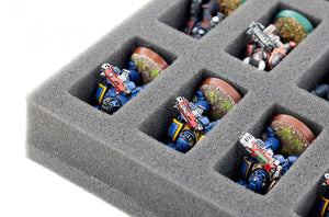 FS035BO 35 mm Vassoio in schiuma Full-Size con 36 scomparti