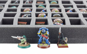 FS035C5C5BO Vassoio in schiuma da 35 mm con 45 scomparti conici