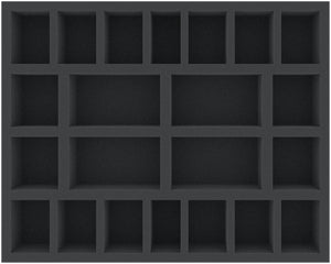 FS050A121 Feldherr foam tray for Tribes of Orcs and Goblins - 22 compartments