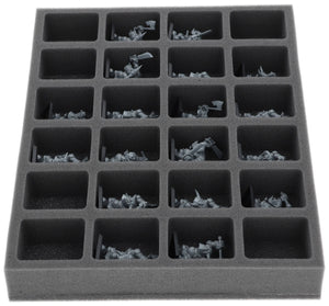 FS050A123 Feldherr foam tray for Tribes of Orcs and Goblins - 24 compartments