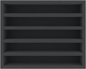 FS065A003 foam tray for model cars 1: 87 - 5 compartments