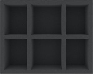 FS080A008 Feldherr foam tray for Ossiarch Bonereapers - 6 compartments