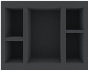 FS110A007 Vassoio di schiuma Feldherr per tribù di Orchi e Goblin - 5 scomparti