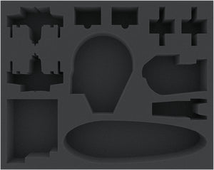 FSJP050BO Vassoio in schiuma di 50 mm per Star Wars X-Wing Falcon, YT-2400, ala a U, trasporto ribelle.