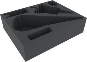 FSJT090BO Vassoio in schiuma di 90 mm per Star Wars X-WING Imperial Raider, Imperial Assault Carrier, navetta di classe Lambda e navetta di classe Upsilon.