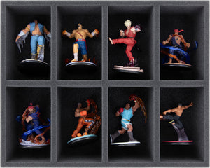 Feldherr Storage Box FSLB250 for Street Fighter: The Miniatures Game - 24 miniatures