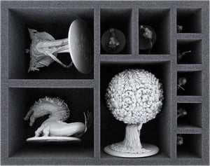 Feldherr Storage Box FSLB310 + Organizer Insert per l'espansione Kingdom Death: Monster Gambler's Chest - miniature + materiale di gioco