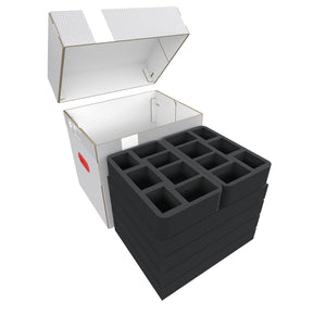 Feldherr Storage Box FSLB310 for 107 miniatures on up to 40 mm bases