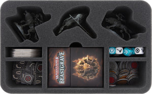 Feldherr Storage Box FSLB310 for Warhammer Underworlds: Beastgrave - 8 warbands + Dreadfane warbands + Primal Lair