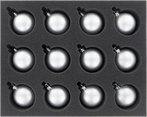 Feldherr Storage Box FSLB310 for 48 Christmas baubles diameter 60 mm