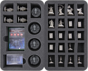 Feldherr Storage Box FSLB310 + MEDIUM bag for Bloodborne: The Board Game - 4 Optional Buys + Hunter's Dream Extras + Blood Moon Box