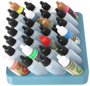 Feldherr paint rack for 4l Really Useful Box - 28 paint bottles