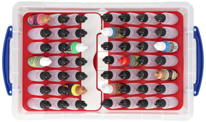 Feldherr Paint Racks with 4l Really Useful Box - 49 paint bottles + accessories