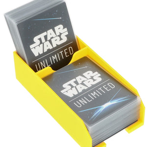 Feldherr card deck holder with storage compartment for Star Wars: Unlimited - 140 cards