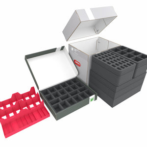 Feldherr Storage box FSLB310 with Storage box FSLB055 + 3D set for Heroes of Might & Magic III: The Board Game - Gameplay All-In Pledge - miniatures + cards + tokens