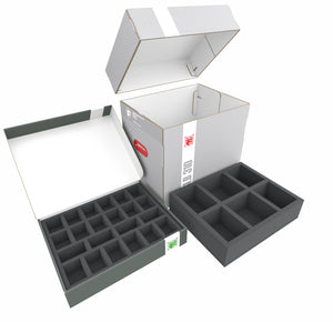 Feldherr Storage box FSLB310 with Storage box FSLB055 + 3D set for Heroes of Might & Magic III: The Board Game - Gameplay All-In Pledge - miniatures + cards + tokens