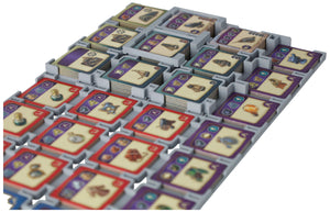 Feldherr Organizer Insert with 3D Tokens Upgrade Set for Anno 1800 + The Expansion - core game box