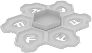 Feldherr SHELL token trays turntable 6+1