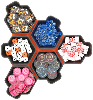 Feldherr SHELL token trays turntable