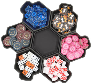 Feldherr SHELL token trays turntable 6+1