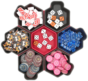 Feldherr SHELL token trays turntable 6+1