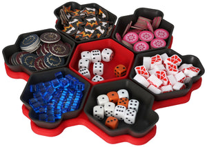 Feldherr SHELL token trays turntable 6+1