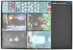 Set di schiuma Feldherr + inserto organizzatore per Warhammer Quest: Darkwater - Scatola del gioco base