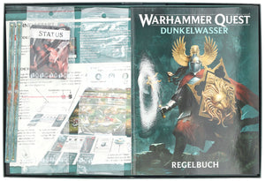 Set di schiuma Feldherr + inserto organizzatore per Warhammer Quest: Darkwater - Scatola del gioco base