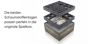 Set di schiuma Feldherr per Il Signore degli Anelli: Viaggi in Terra di Mezzo - scatola di gioco da tavolo