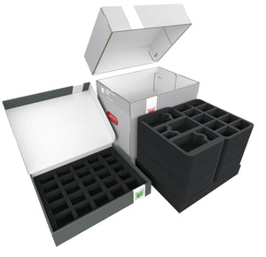 Feldherr GENERAL 370 bag with Feldherr Storage Boxes FSLB310 + FSLB040 for Warhammer Quest: The Cursed City - core game + Nightwars + Nemesis