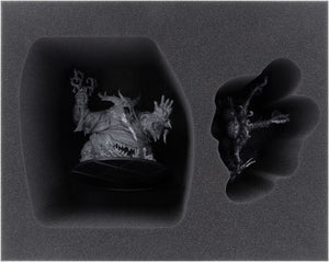 Feldherr GENERAL 370 borsa con Storage Boxes FSLB150 + FSLB055 per Daemons del Caos: Nurgle