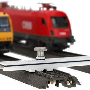 Adjustable Track Spacing Gauge H0 - 26 mm to 100 mm - Durable Model Train Tool - Compact Design for Accurate Track Setup