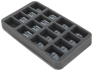 HS035A072 Feldherr foam tray for Legions Imperialis - 16 compartments