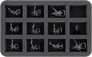 HS040A027 Feldherr foam tray for Drukhari - 12 compartments