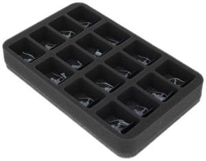 HS040A049 Feldherr foam tray for Kingdom of Bretonnia - 16 compartments