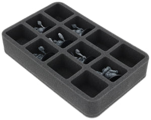 HS050A120 Feldherr foam tray for Ogor Mawtribes - 12 compartments