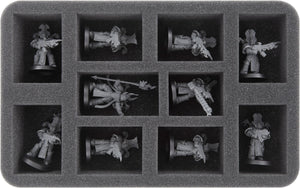 HS050WH62 foam tray for Thousand Sons - 10 compartments