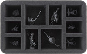 HS060A014 Feldherr 60 mm foam tray for Warcry – 10 miniatures