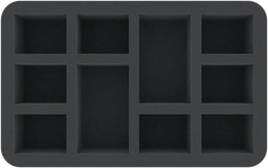 HS060A057 Feldherr foam tray for Kingdom Death: Pinups Of Death - 10 compartments