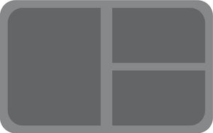 HS060IA06 60 mm 3 slot di grandi dimensioni per Star Wars Imperial Assault