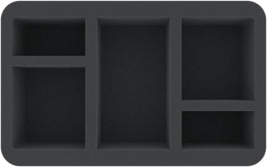 HS075A022 Feldherr foam tray for Necrons - 5 compartments