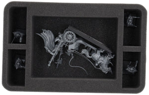 HS085A019 Feldherr foam tray for Warriors of Chaos - 5 Compartments
