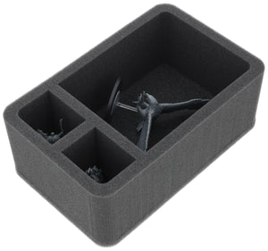 HS100A021 Feldherr foam tray for Middle-Earth Strategy Battle Game - 3 Compartments