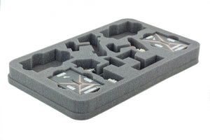 HSBX030BO vassoio in schiuma per Star Wars Armada CR90 Corvette e Fregata Nebulon-B.