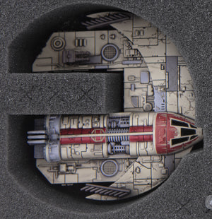 HSEH050BO vassoio in schiuma per Star Wars X-WING 2 x Punire Una, 3 navi e accessori