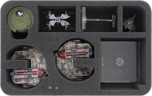 HSEH050BO vassoio in schiuma per Star Wars X-WING 2 x Punire Una, 3 navi e accessori