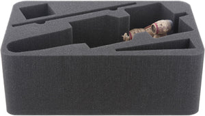 HSKD100BO 100 mm half-size foam tray for Star Wars X-WING C-ROC Cruiser