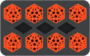 Feldherr Magnetic Box yellow for tokens and small game material