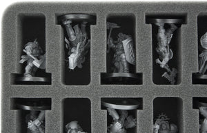 Feldherr Magnetic Box green for 12 GW Miniatures with 40 mm Base