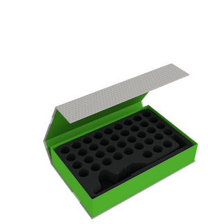 Feldherr Magnetic Box green for Subbuteo - 3 Teams